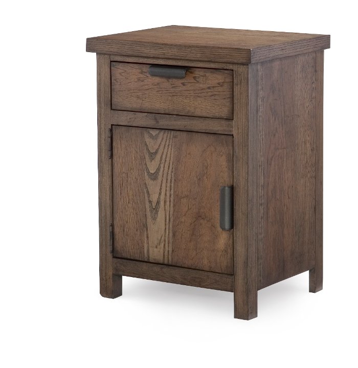 Fulton County Rustic Contemporary Brown Nightstand