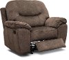 Casual Contemporary Cocoa Brown Rocker Recliner - Imprint-1