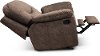Casual Contemporary Cocoa Brown Rocker Recliner - Imprint-2