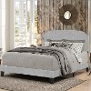 2036-460 Casual Classic Gray Full Upholstered Bed - Desi