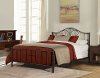 2144-660 Casual Traditional Black King Metal Bed - Kenosha