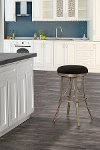 6314-826 Indoor-Outdoor Backless Swivel Counter Height Stool - Bishop