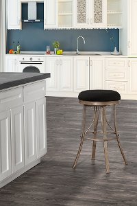 6314-826 Indoor-Outdoor Backless Swivel Counter Stool - Bishop