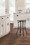 6301-826 Backless Swivel Counter Height Stool - Bryce