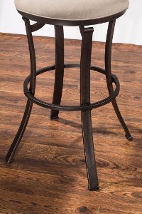 Backless Swivel Counter Height Stool - Bryce-2