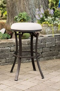 6301-830 Indoor-Outdoor Backless Swivel Bar Stool - Bryce-4