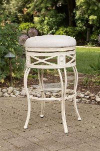 6298-826 Indoor-Outdoor Swivel Counter Height Stool - Callen