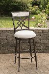 6306-826 Indoor-Outdoor Swivel Counter Height Stool - Halstead