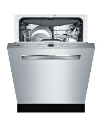 SHPM65W55N Bosch 500 Series Dishwasher with InfoLight - 24 Inch Stainless Steel-3