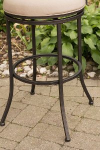 6309-826 Indoor-Outdoor Swivel Counter Height Stool - Henning