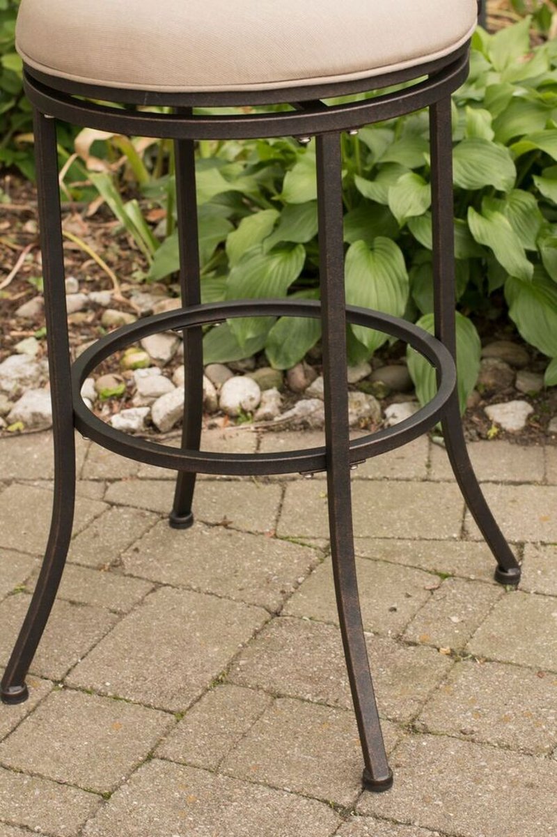 Indoor Outdoor Swivel Counter Height Stool Henning