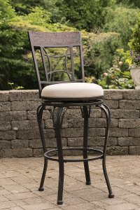 6305-827 Indoor-Outdoor Swivel Counter Stool - Kent