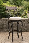6305-831 Indoor-Outdoor Swivel Bar Stool - Kent