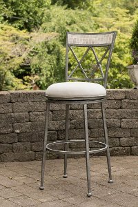 Indoor-Outdoor Swivel Counter Height Stool - Milestone