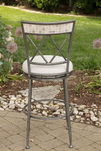 Indoor-Outdoor Swivel Counter Height Stool - Milestone-4