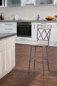 Indoor-Outdoor Swivel Counter Height Stool - Milestone-6
