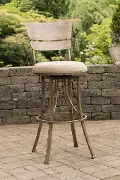 Indoor-Outdoor Swivel Counter Height Stool - Wakefield