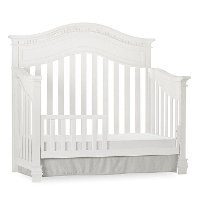 826-BW Brush White 5-in-1 Convertible Crib - Cheyenne-5