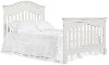 826-BW Brush White 5-in-1 Convertible Crib - Cheyenne-8
