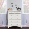 828-BW Brush White 6-Drawer Chest - Cheyenne-2