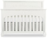 831-BW Brush White 5-in-1 Convertible Crib - Santa Fe