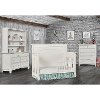 831-BW Brush White 5-in-1 Convertible Crib - Santa Fe-2