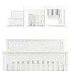 831-BW Brush White 5-in-1 Convertible Crib - Santa Fe-4