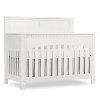 831-BW Brush White 5-in-1 Convertible Crib - Santa Fe-6