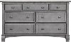 88262-SGY Stormy Gray Double Dresser - Cheyenne