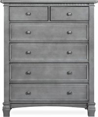 88263-SGY Stormy Gray 6-Drawer Chest - Cheyenne