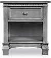88264-SGY Stormy Gray 1-Drawer Nightstand - Santa Fe-1