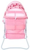 Rose Pink Portable Baby Bassinet - Karley-3