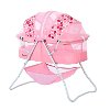 Rose Pink Portable Baby Bassinet - Karley-4