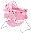 Rose Pink Portable Baby Bassinet - Karley-5