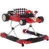 Race Car Red Activity and Walk Behind Walker - Aston-4
