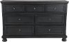 Classic Traditional Gray Dresser - Stella