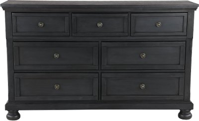 Classic Traditional Gray Dresser - Stella