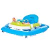 Teal and Green 2-in-1 Crossover Musical Walker and Rocker-2