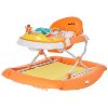 Orange and White 2-in-1 Crossover Musical Walker and Rocker-4