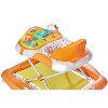 Orange and White 2-in-1 Crossover Musical Walker and Rocker-8