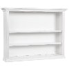 818-W White Bookcase - Napoli-2