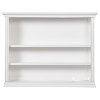 818-W White Bookcase - Napoli-3