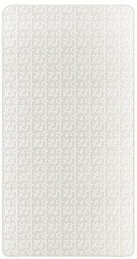 White 6 Inch Full Size Firm Foam Crib or Toddler Bed Mattress