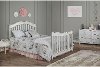 801-AM Antique Gray 5-in-1 Convertible Crib - Hampton-5