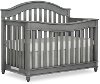 801-SGY Storm Gray 5-in-1 Convertible Crib - Hampton-6