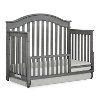801-SGY Storm Gray 5-in-1 Convertible Crib - Hampton-7