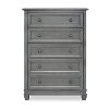 803-SGY Storm Gray 5-Drawer Chest - Hampton