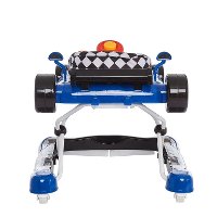 Race Car Blue Activity and Walk Behind Walker - Aston-5