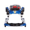 Race Car Blue Activity and Walk Behind Walker - Aston-7