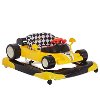 Race Car Yellow Activity and Walk Behind Walker - Aston